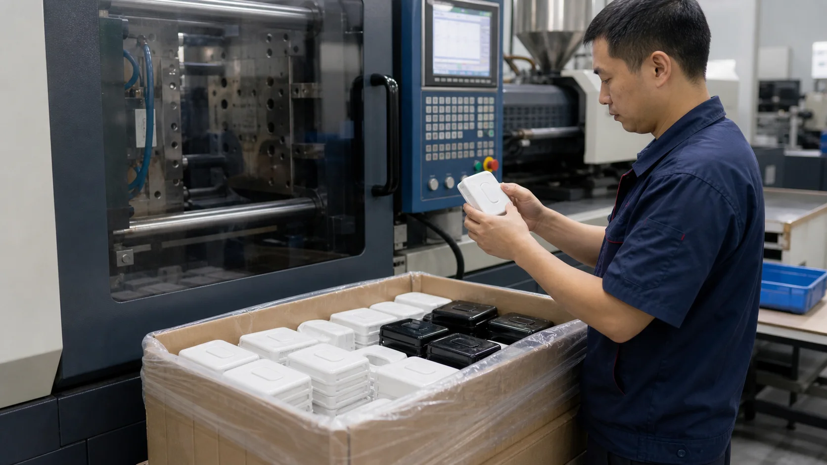 Representative injection molding process